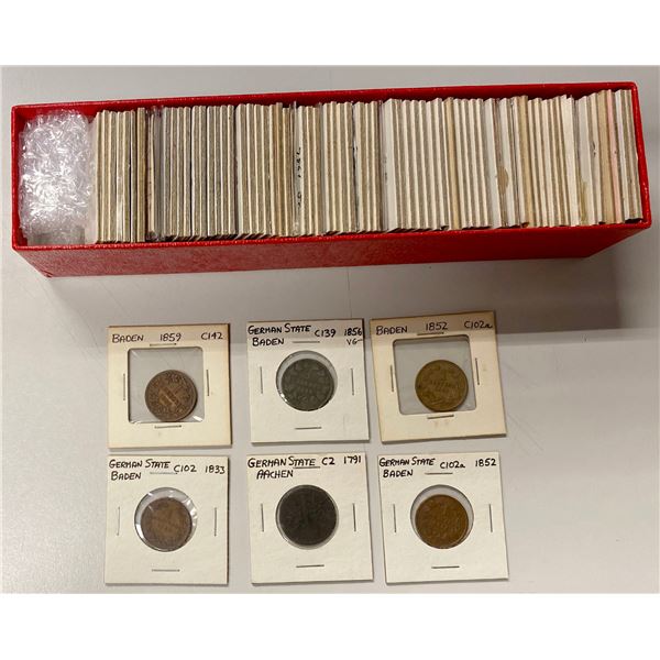 GERMAN STATES: LOT of 86 coins