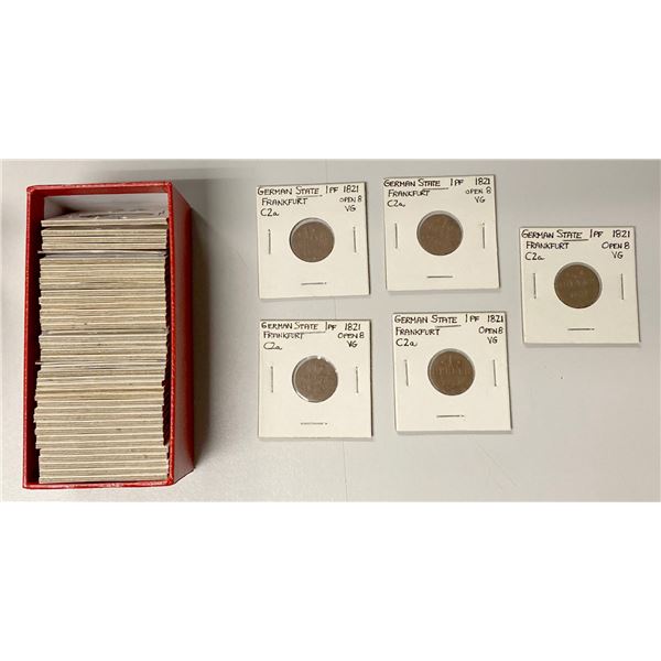 GERMAN STATES: LOT of 46 coins