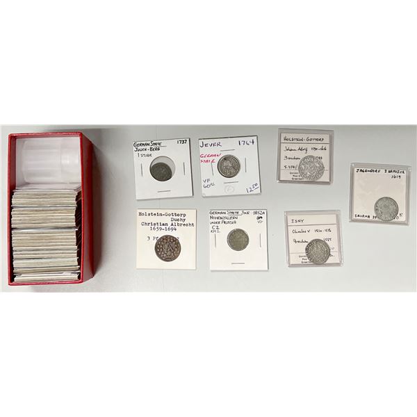 GERMAN STATES: LOT of 40 coins