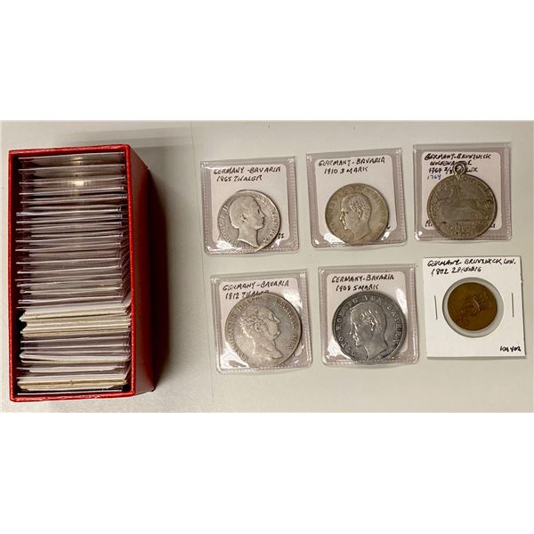 GERMAN STATES: LOT of 39 coins