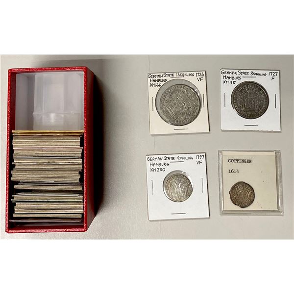 GERMAN STATES: LOT of 35 coins