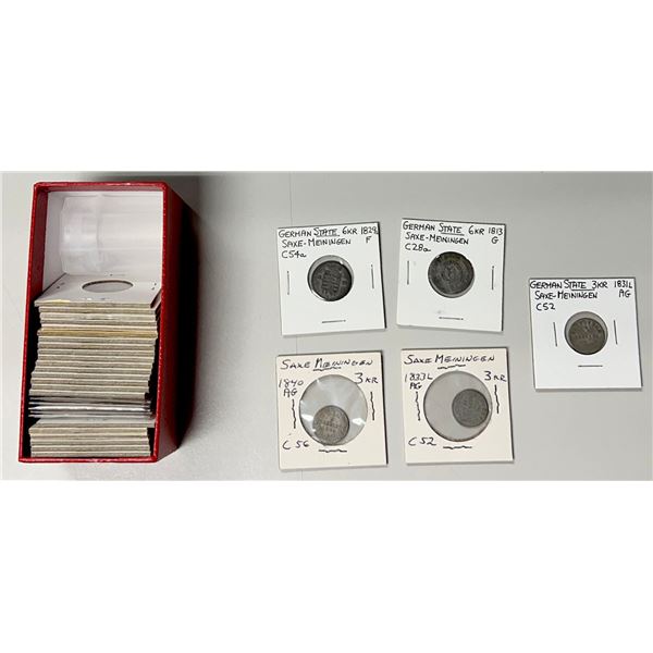 GERMAN STATES: LOT of 34 coins