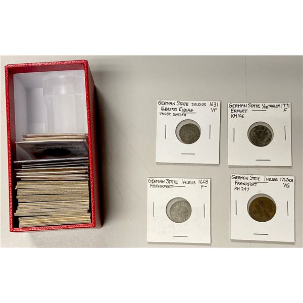 GERMAN STATES: LOT of 27 coins