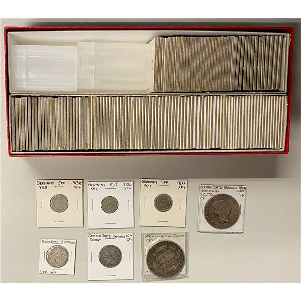 GERMANY: LOT of 141 coins