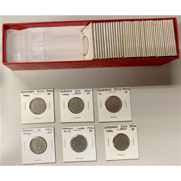 GERMANY: LOT of 46 coins