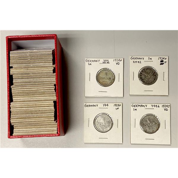 GERMANY: LOT of 44 coins