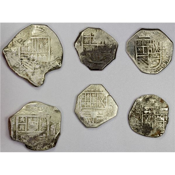 SPAIN & COLONIES: LOT of 6 coins