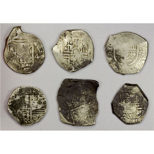 SPAIN & COLONIES: LOT of 6 coins