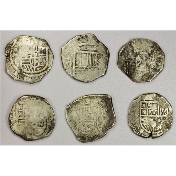 SPAIN & COLONIES: LOT of 6 coins