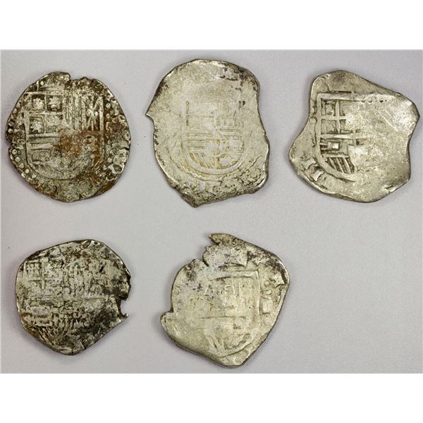 SPAIN & COLONIES: LOT of 5 coins