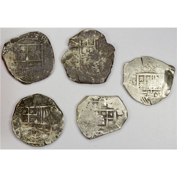 SPAIN & COLONIES: LOT of 5 coins