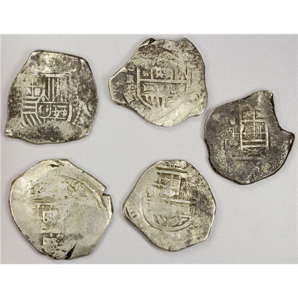 SPAIN & COLONIES: LOT of 5 coins