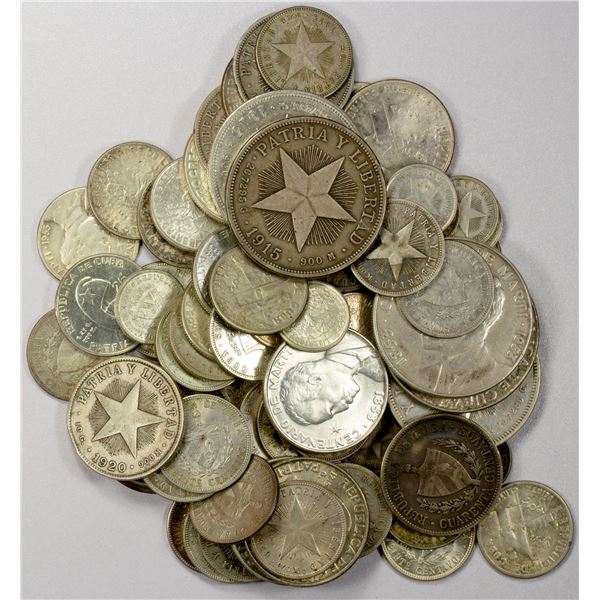 CUBA: LOT of 81 coins