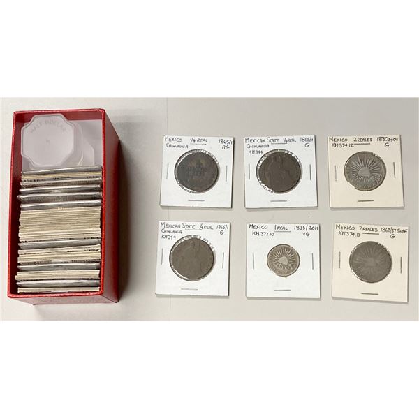 MEXICO: LOT of 29 coins