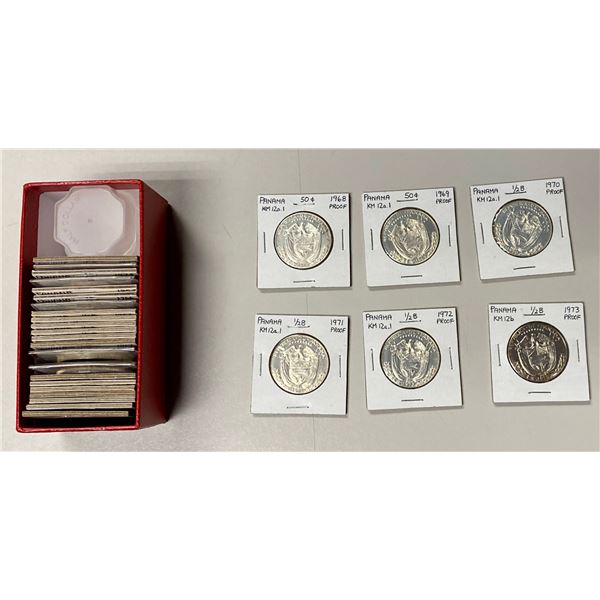 PANAMA: LOT of 28 coins