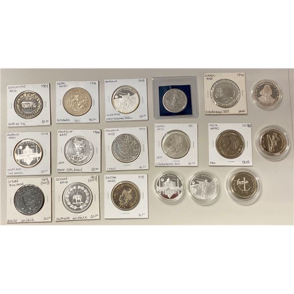 ASIA: LOT of 18 coins