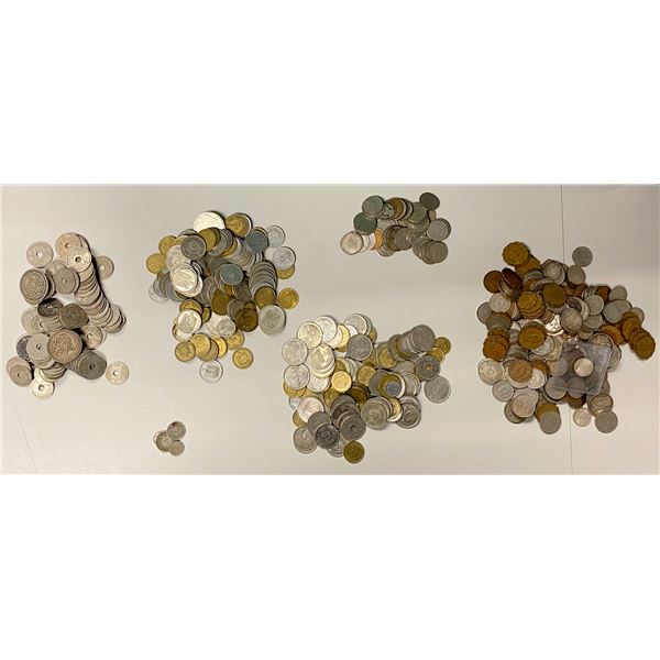 EGYPT: LOT of 621 coins