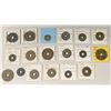 Image 2 : CHINA: LOT of 18 coins