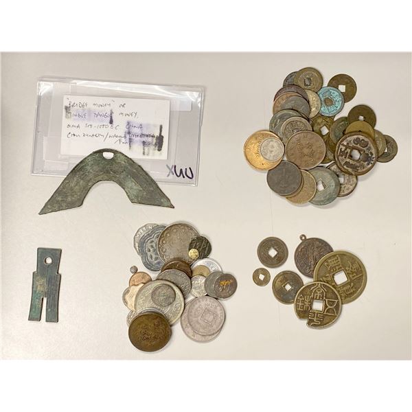 WORLDWIDE: LOT of 77 coins