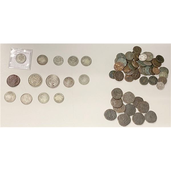 WORLDWIDE: LOT of 68 coins