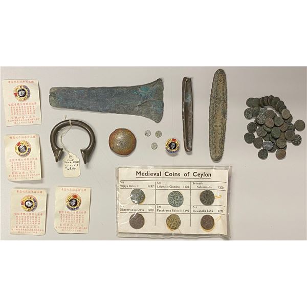 WORLDWIDE: LOT of 59 items