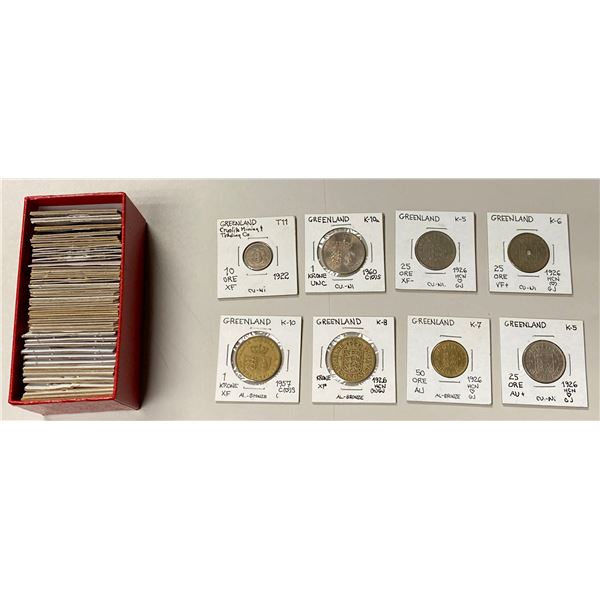 WORLDWIDE: LOT of 45 coins