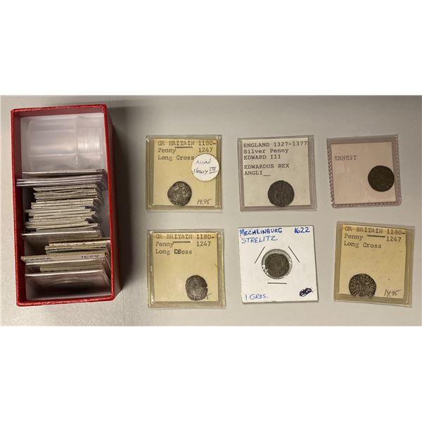 WORLDWIDE: LOT of 40 coins
