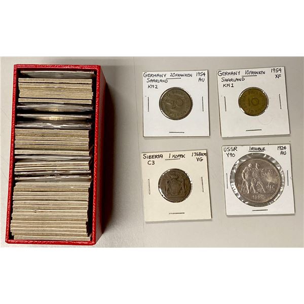 WORLDWIDE: LOT of 39 coins