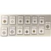 Image 1 : WORLDWIDE: LOT of 13 coins