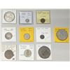 Image 2 : WORLDWIDE: LOT of 10 coins