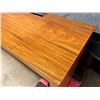 Image 8 : Saniharto Long Wooden Desk / Console Table 93" x 24" x 30"H