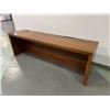 Image 2 : Saniharto Long Wooden Desk / Console Table 93" x 24" x 30"H
