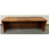 Image 1 : Saniharto Long Wooden Desk / Console Table 93" x 24" x 30"H