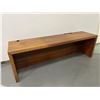 Image 2 : Saniharto Long Wooden Desk / Console Table 93" x 24" x 30"H