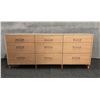 Image 1 : Aspire Furnishings Composite Wood 9-Drawer Dresser 72" x 22" x 32"H (From Luxury Resort)