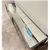 Image 2 : Very Long Aria Mirrored Glass Table w/ Metal Frame 71"x16"x14"H (Not From Resorts)