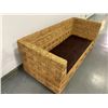 Image 2 : Woven Sofa 73" x 31" x 27"H (No Cushions)