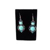 Image 1 : Native American Style Turquoise Women's Earrings