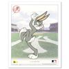 Image 1 : Looney Tunes "Bugs Bunny Pitching with the Yankees" Limited Edition Sericel