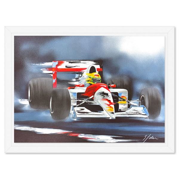 Victor Spahn "Ayrton Senna" Limited Edition Lithograph on Paper