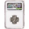 Image 2 : Indio-Sythians c.58 BC Azes I/II AR Tetradrachm Ancient Coin NGC VF