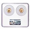 Image 2 : Set of 2021 Type 1 & Type 2 $5 American Gold Eagle Coins NGC MS70