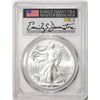 Image 1 : 2021 Type 2 $1 American Silver Eagle Coin PCGS Gem Uncirculated Emily Damstra Signed