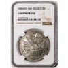 Image 1 : 1886MO MH Mexico 8 Reales Silver Coin NGC Chopmarked