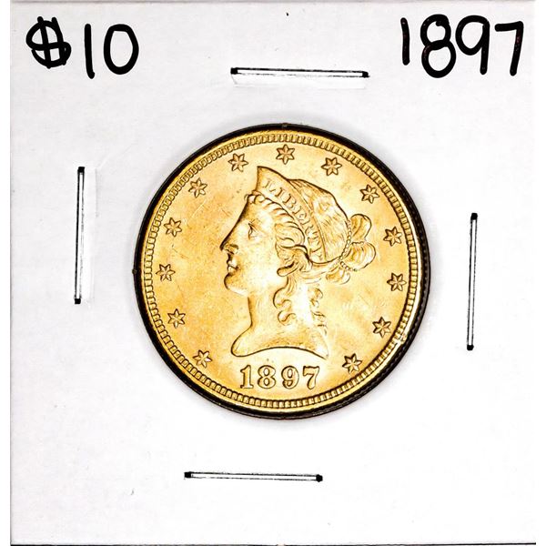 1897 $10 Liberty Head Eagle Gold Coin