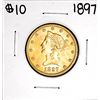 Image 1 : 1897 $10 Liberty Head Eagle Gold Coin