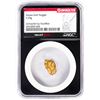 Image 1 : 3.29 Gram Alaska Gold Nugget NGC Vaultbox Unvaulted