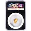 Image 2 : 3.29 Gram Alaska Gold Nugget NGC Vaultbox Unvaulted