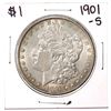 Image 1 : 1901-S $1 Morgan Silver Dollar Coin