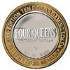 Image 2 : .999 Silver Four Queens Casino Hotel Las Vegas $10 Limited Edition Gaming Token